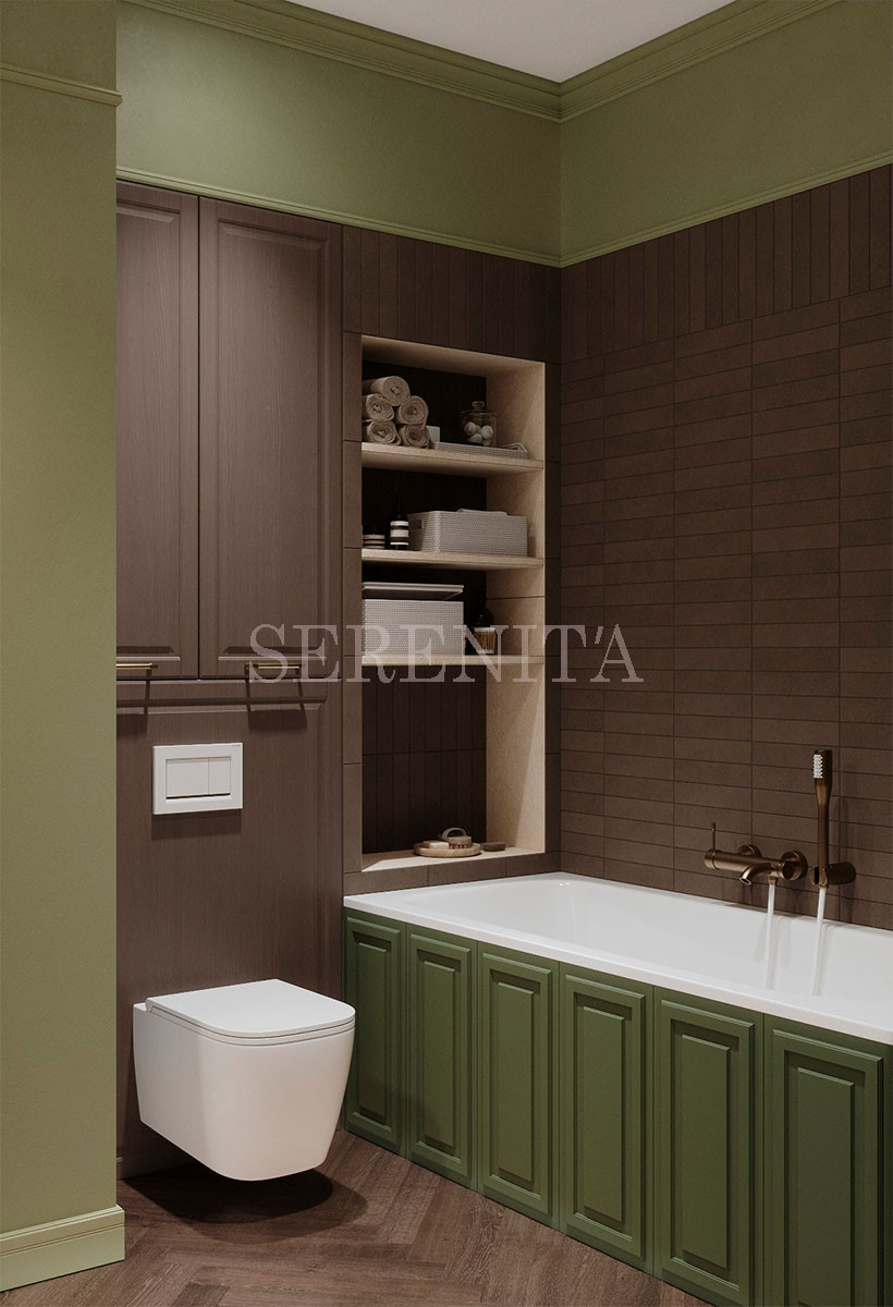 Эко стиль в квартире ЖК Арбат