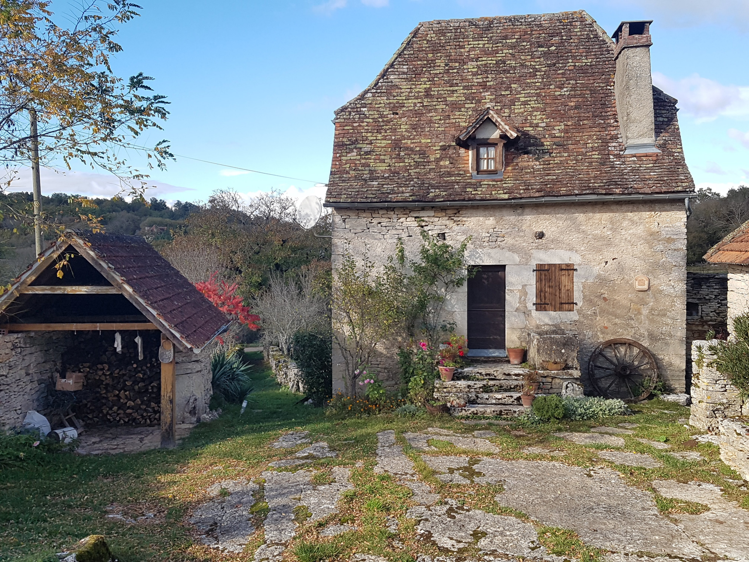 Conception // Création d’un bolet vitré sur une maison paysanne