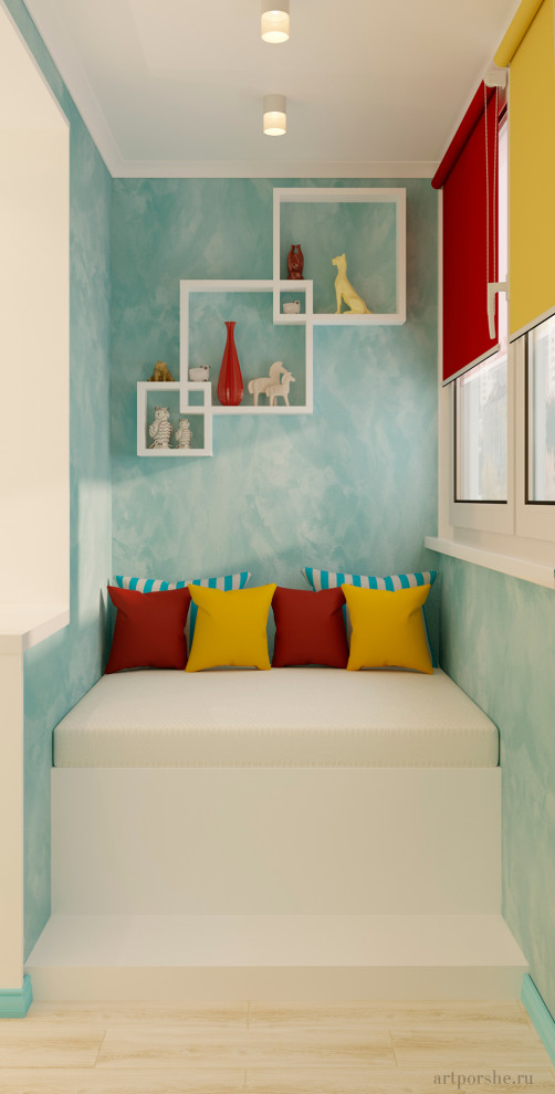 Дизайн-проект кухни в стиле современный Прованс