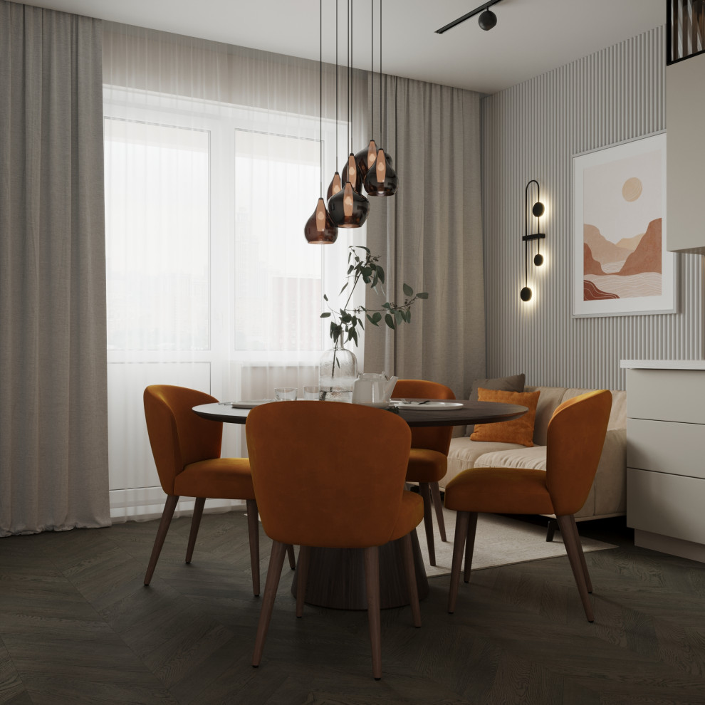 Кухня в  стиле минимализм