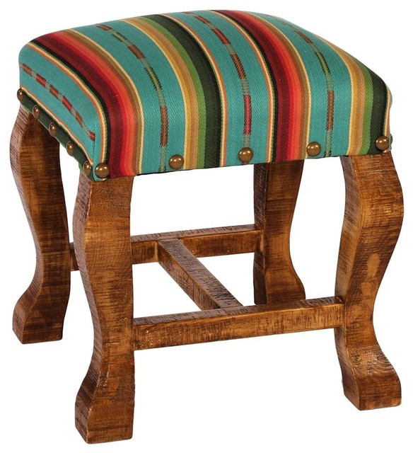 Southwestern Footstool Ottoman Southwestern Footstools And Ottomans