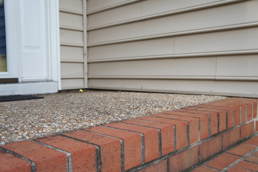 How to fix unlevel porch?