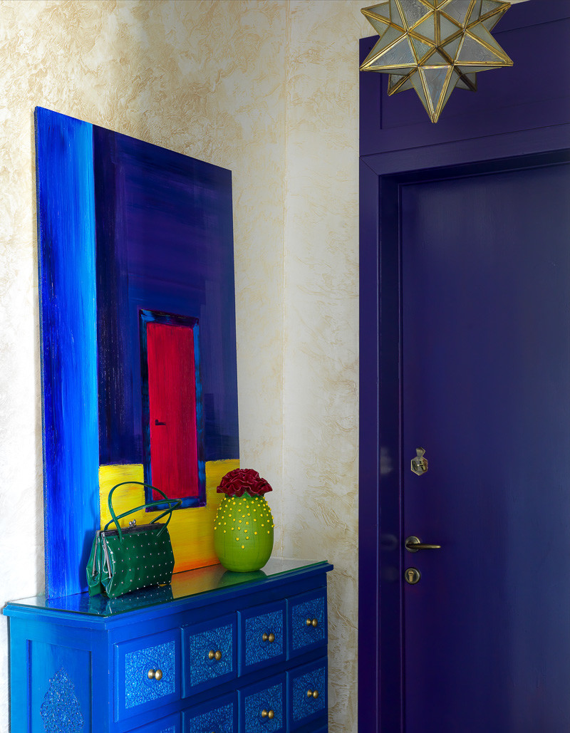 Яркая квартира дизайнера