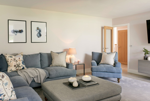 Framed artwork trendy-dagligstue