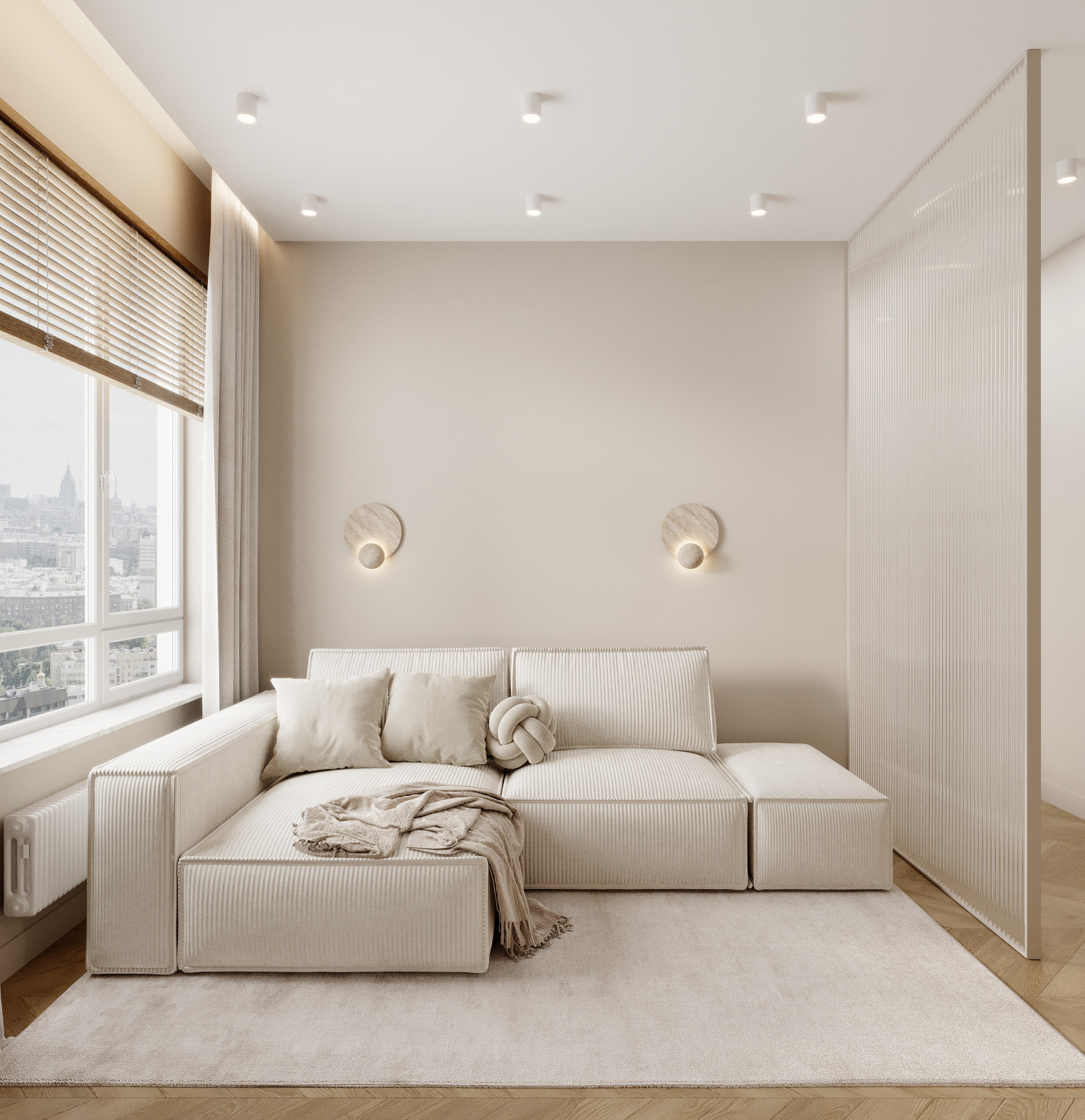 Современная квартира для спокойной жизни