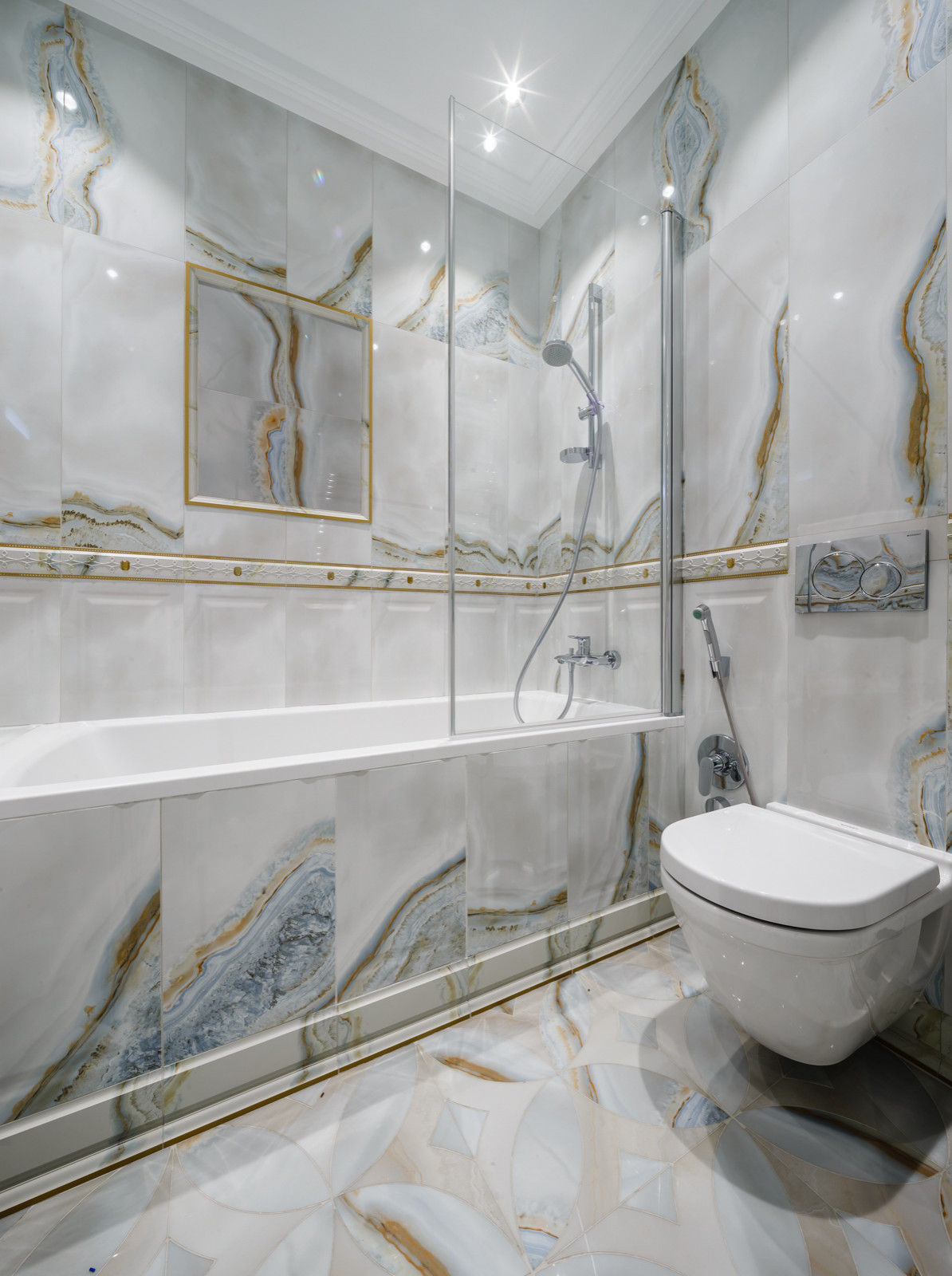 Современный лаконичный интерьер в ЖК "Камелия"