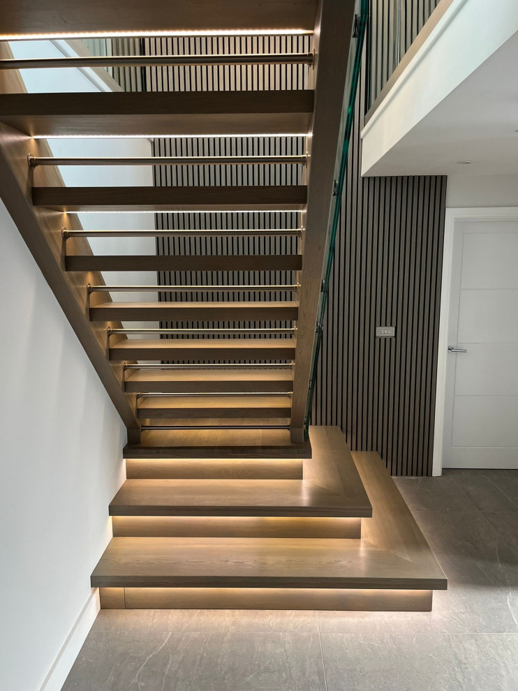 Bespoke Oak Modern Staircase