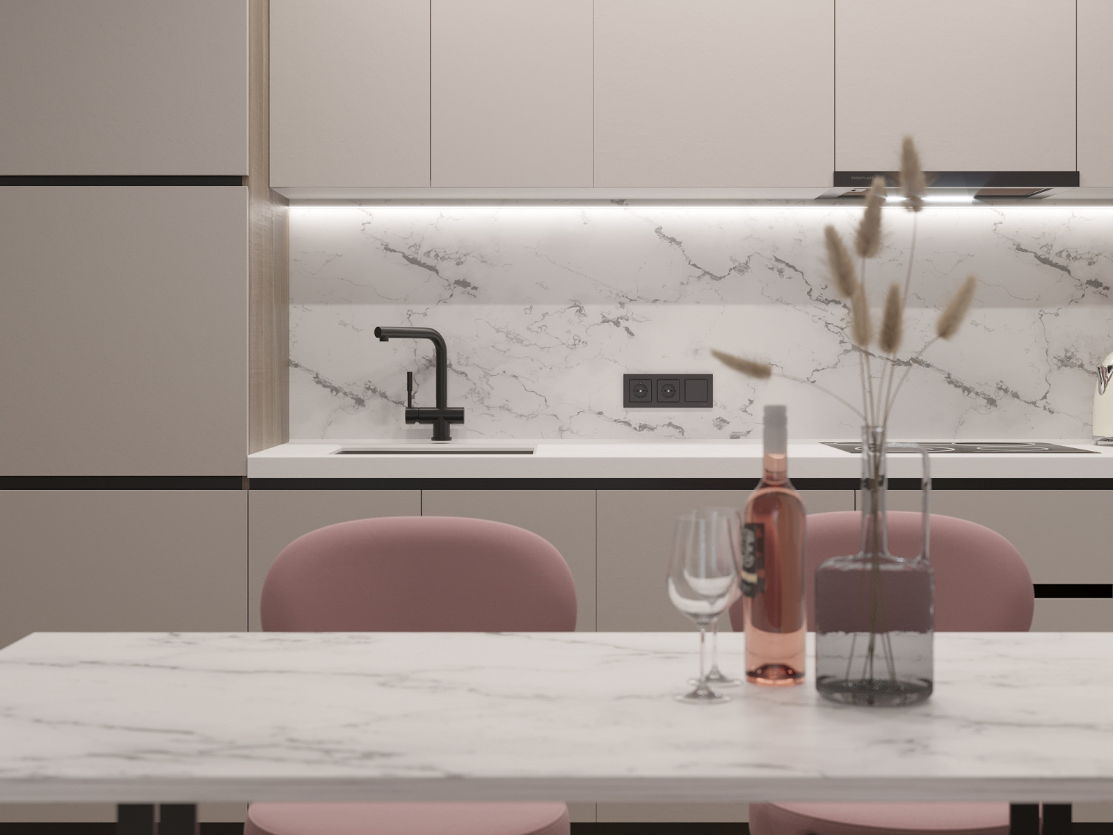 Кухня-гостинная