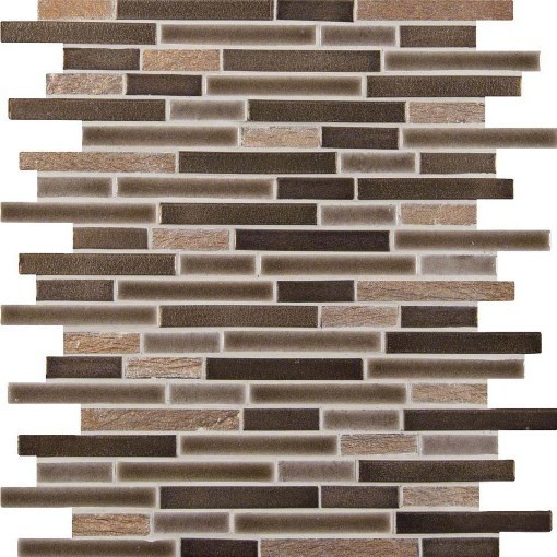 Triton Interlocking Pattern, Sample Contemporary Mosaic Tile Other by Tilesbay Houzz