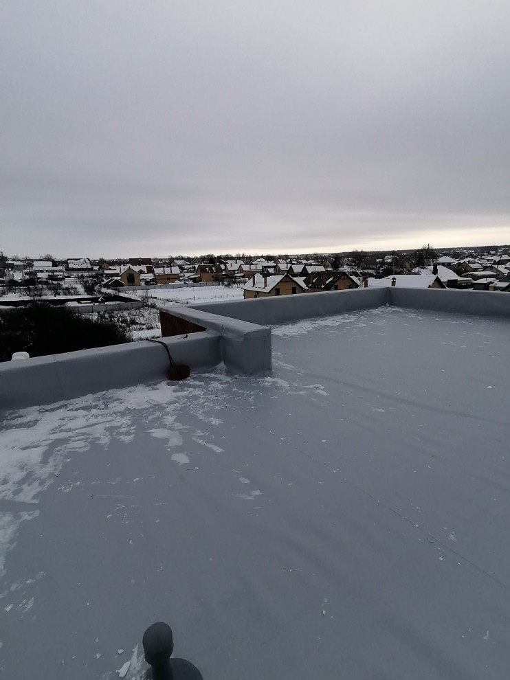 Плоская кровля для частного дома в п. Вознесенское