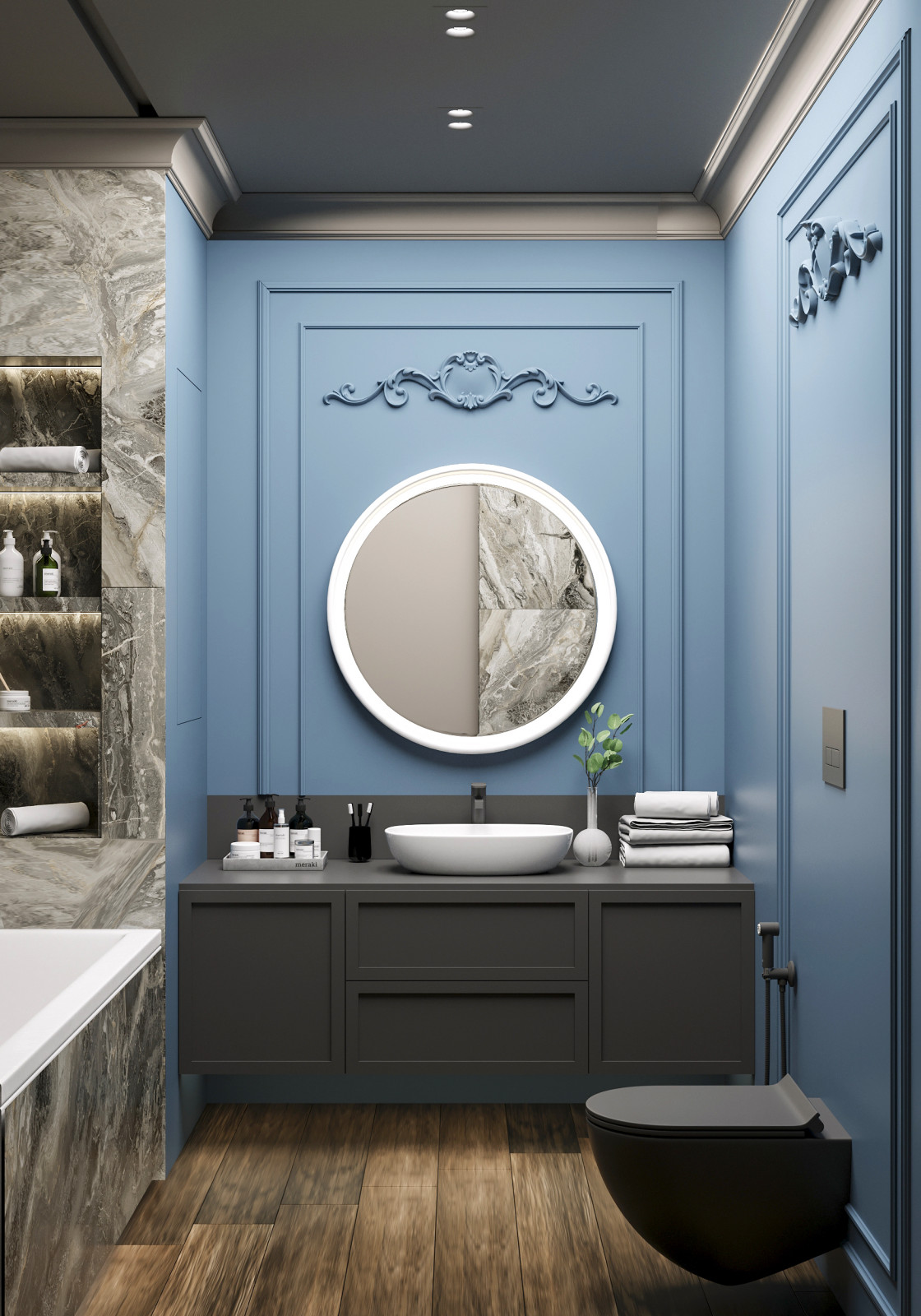 Квартира неоклассика