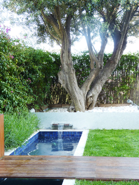 Private Garden at Esplugues - Barcelona mediterranean-garden