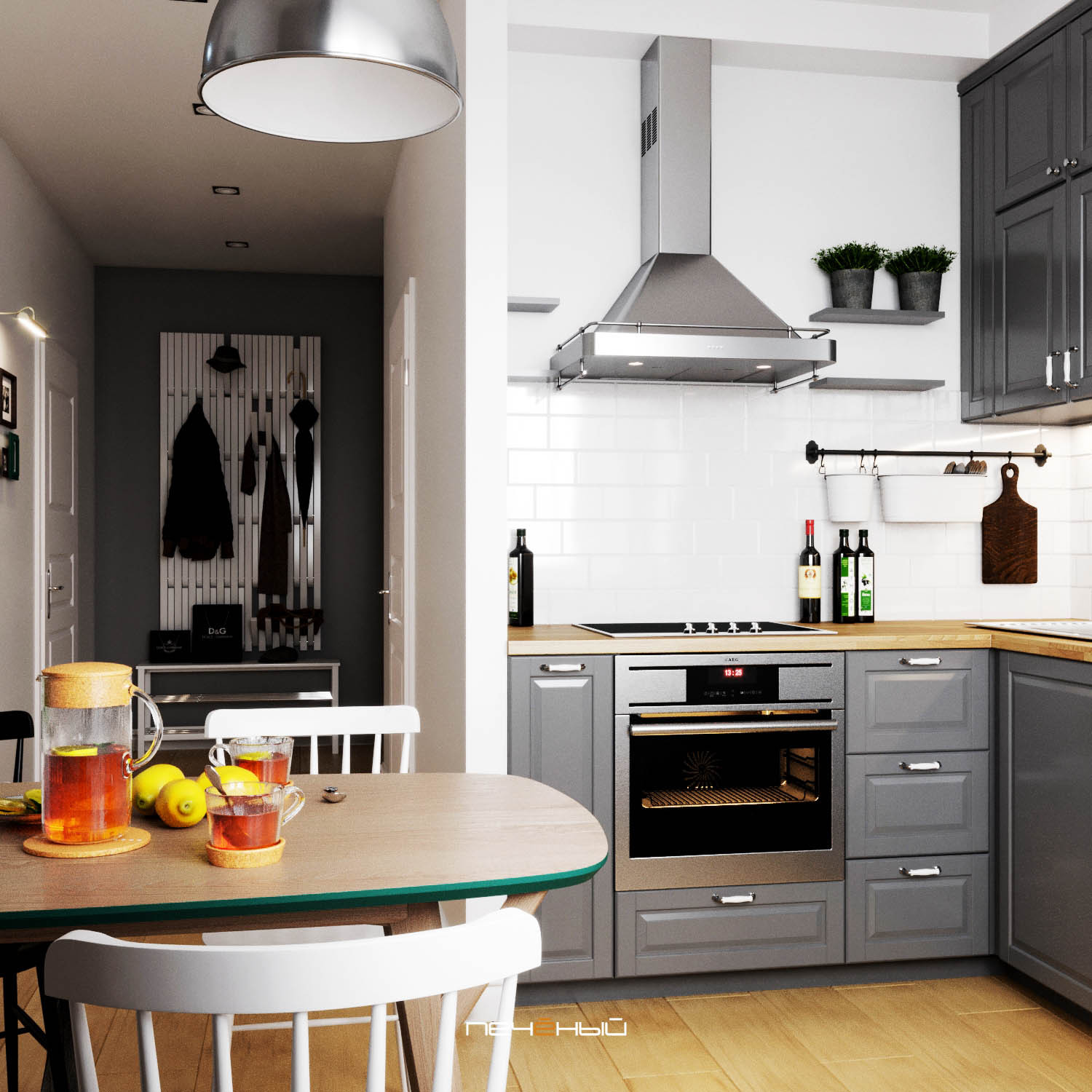 Однушка для пары с младенцем