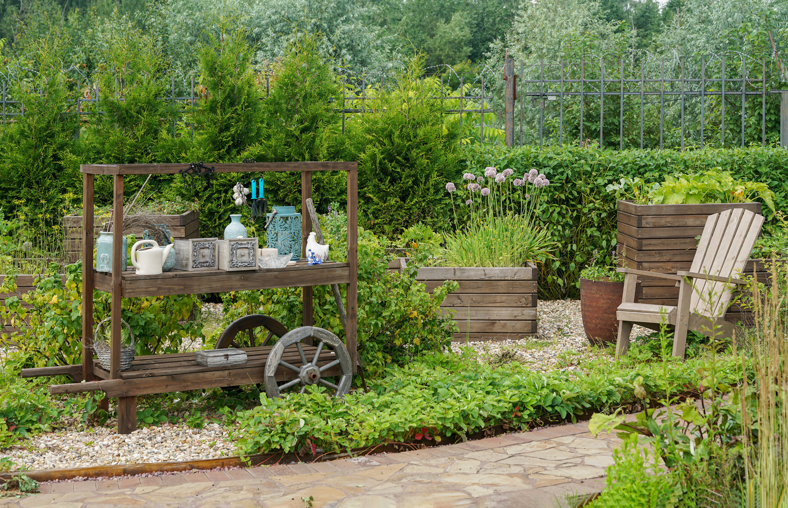Проект Сада  в "Бельгийской деревне "