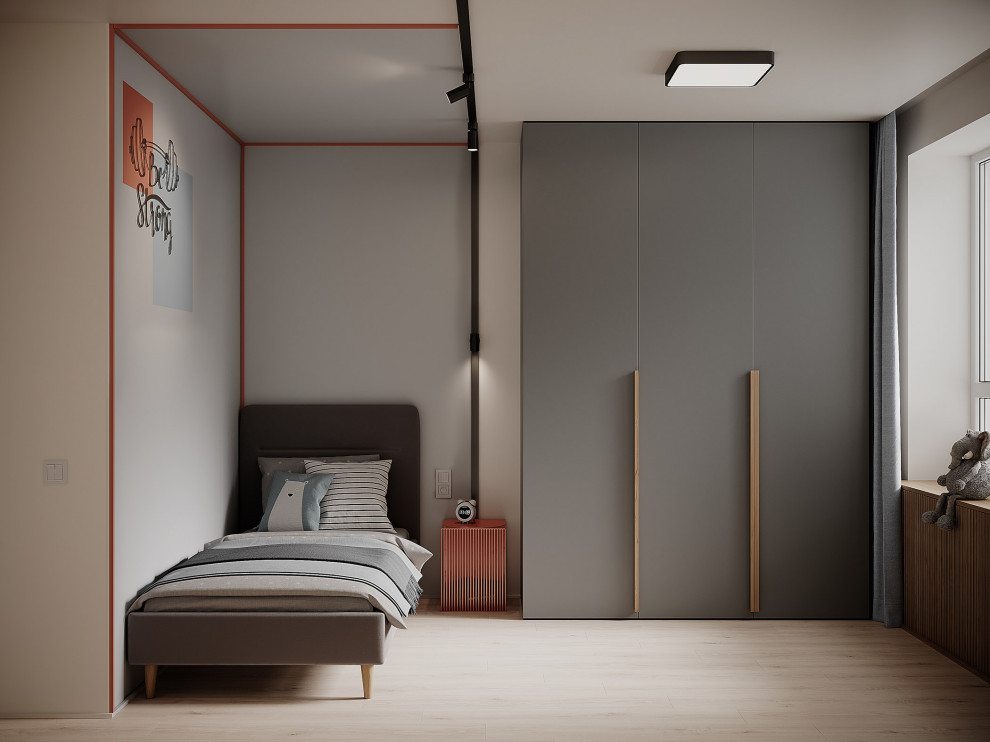 Спальня мальчика из проекта ЖК Панова Парк