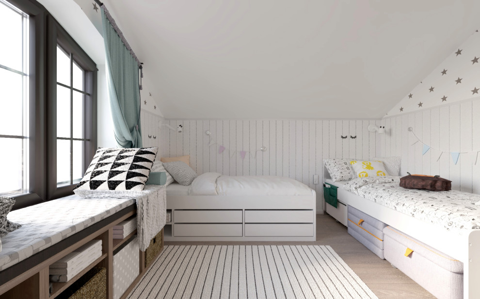 Детская в скандинавском стиле