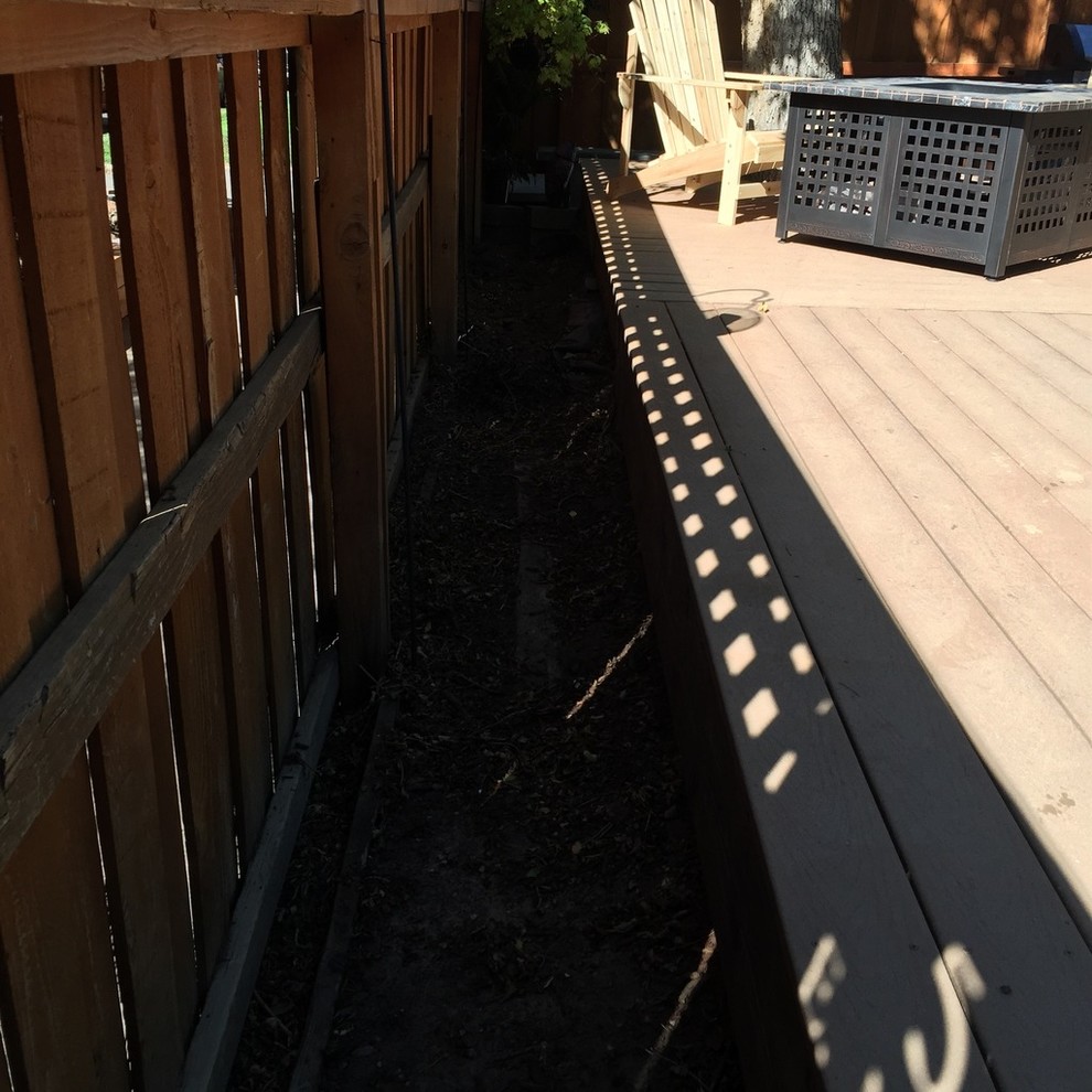 Gap Between Deck and Fence, need help