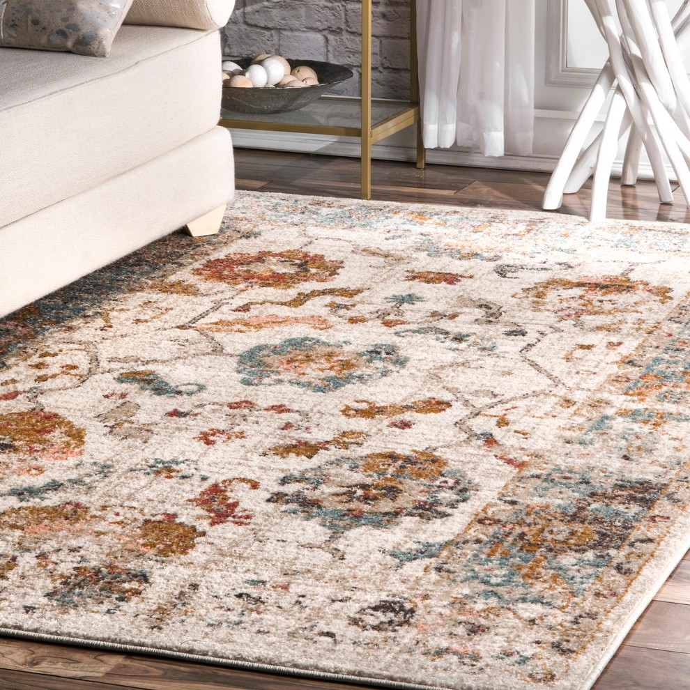 nuLOOM Cecil VintageStyle Area Rug Contemporary Area Rugs by