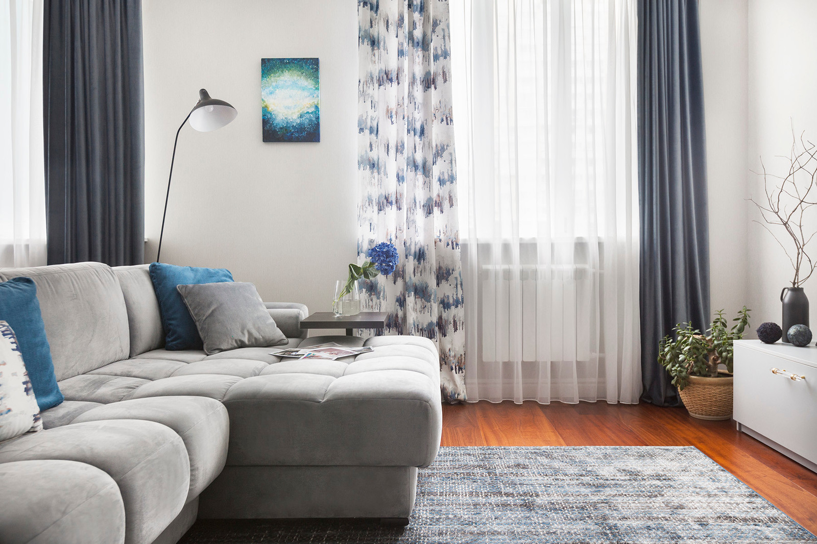 Современная квартира. Гостиная