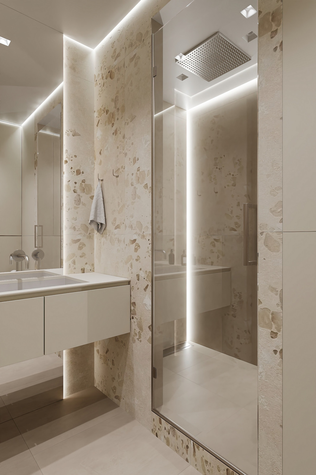 Дизайн и ремонт квартиры в ЖК Большая семерка - Сочный синий