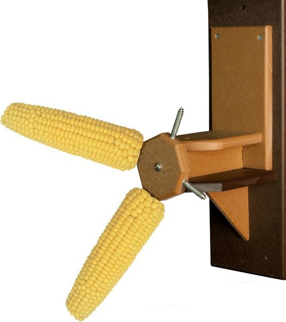 Backyard Spinning Squirrel Feeder Farmhouse Bird Feeders By