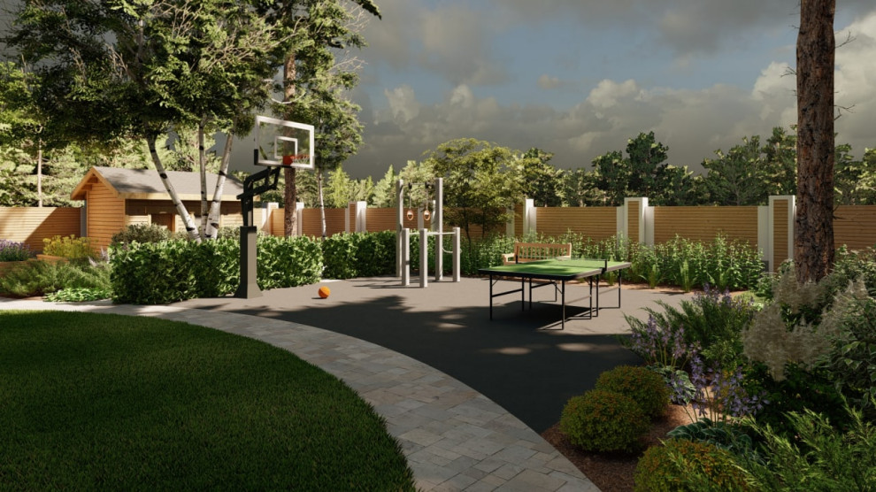 Проект сада Лесная жемчужина