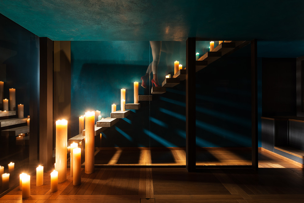 Уникальная лестница проект ZALA в центре Киева (наша работа)!