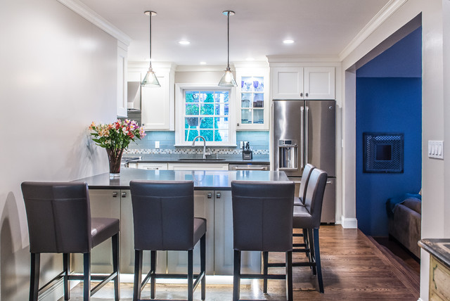 ES in New Rochelle transitional-kitchen