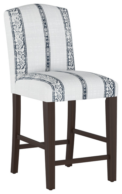 Janet Camel Back Counter Stool - Transitional - Bar Stools And Counter  Stools - by Skyline Furniture Mfg Inc | Houzz