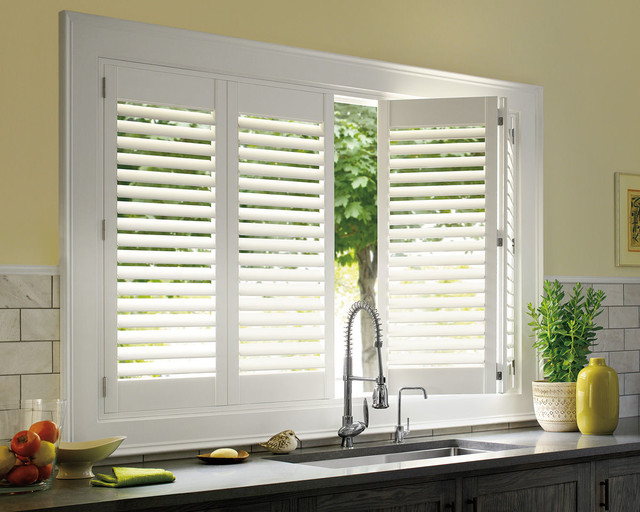 Shutters transitional-kitchen