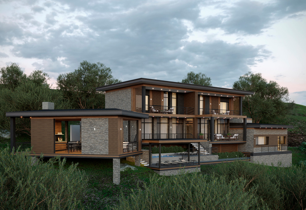 Архитектурный проект дома в  Ай-Даниль