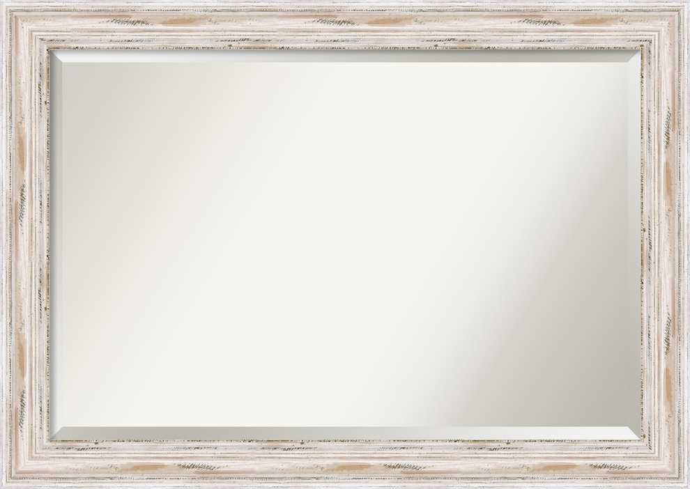 white wash mirror