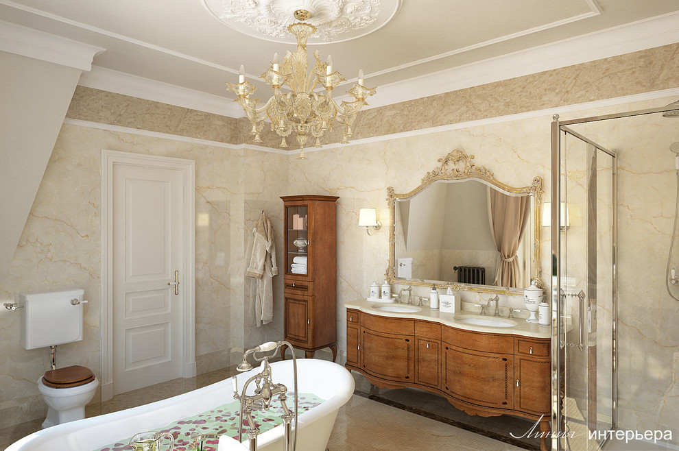 Загородный Дом в Подмосковье, классический интерьер