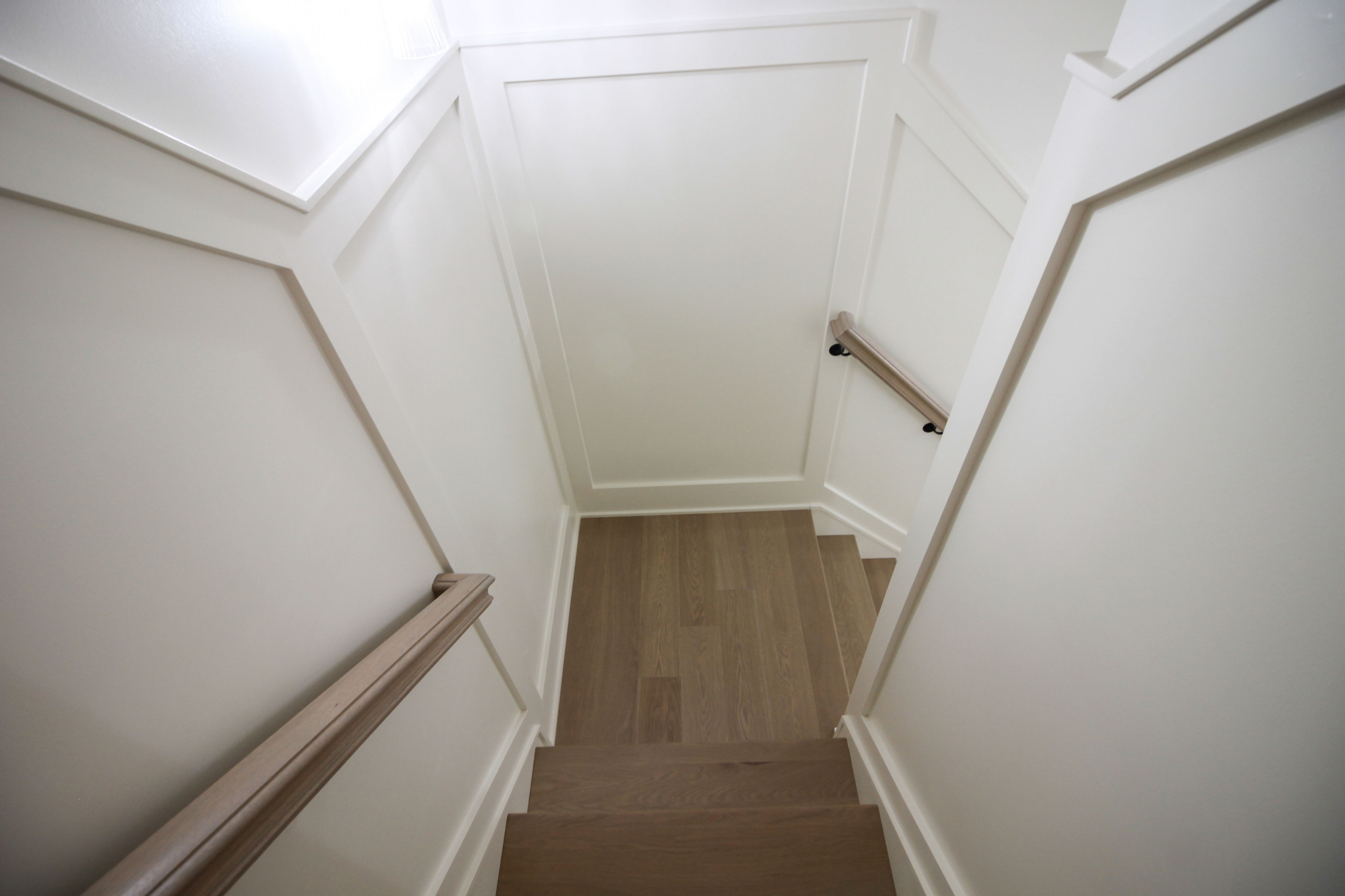 93_Captivating Light Wood Railing System with Black Spindles, Arlington VA 22207