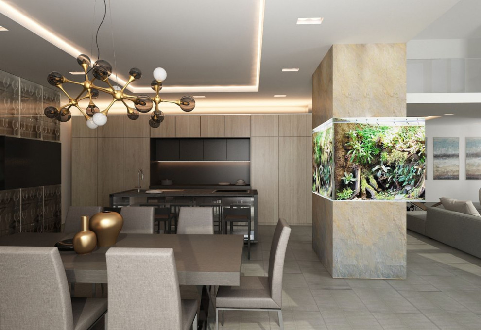 Дизайн проект интерьера загородного дома