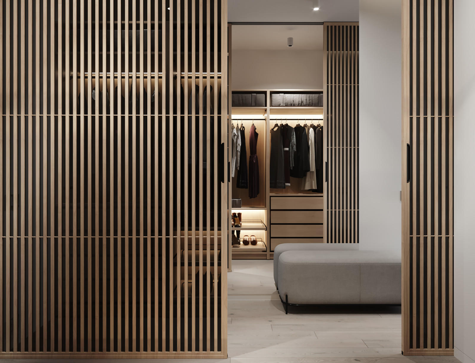 Проект квартиры в Москве 100 м.кв