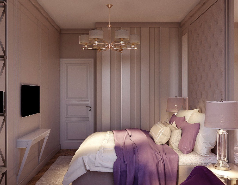 ЖК Сердце Столицы. Спальня №1.