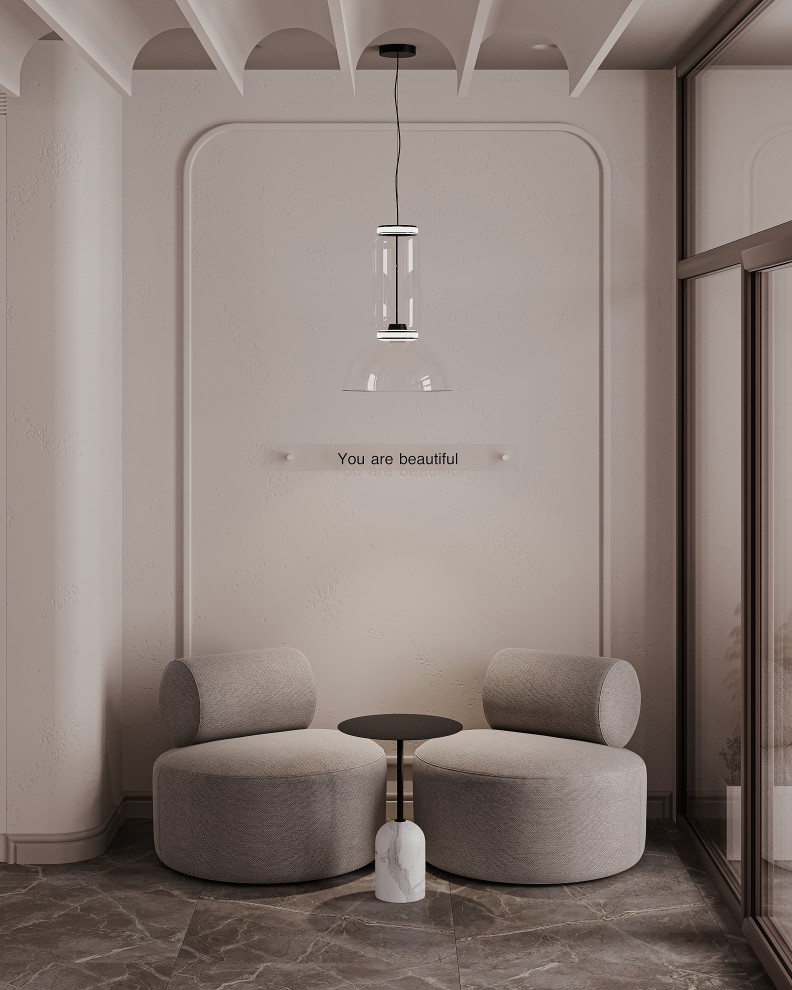 Салон красоты в стиле минимализм