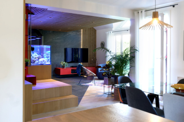 # Cathy & Patrice contemporary-living-room