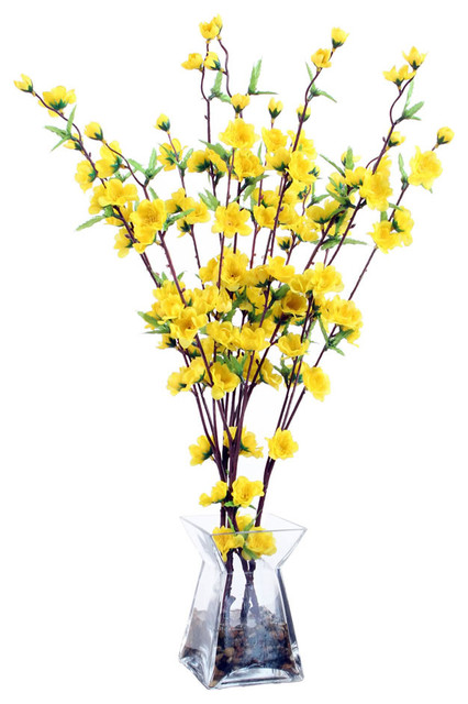 How To Use Acrylic Water In Your Silk Flower Arrangements Dengarden Silk Roses With Ferns Arrangement