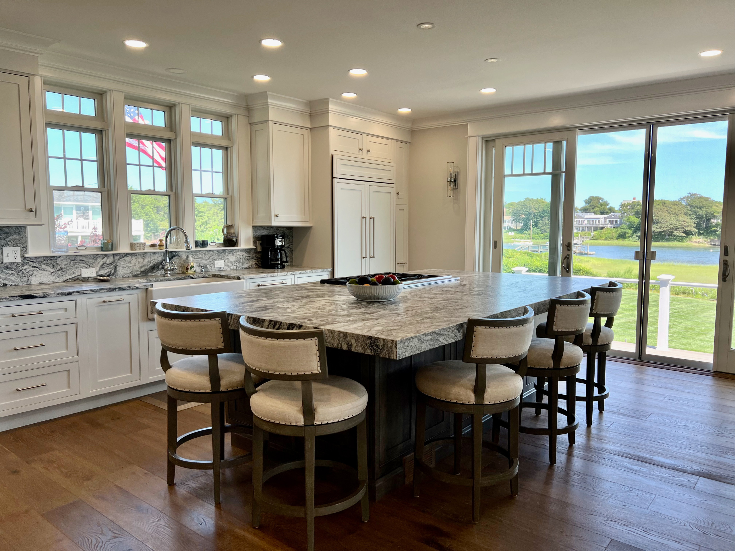 Two Views Waterfront Shingle Style Home