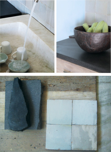 materiali e colori mediterranean