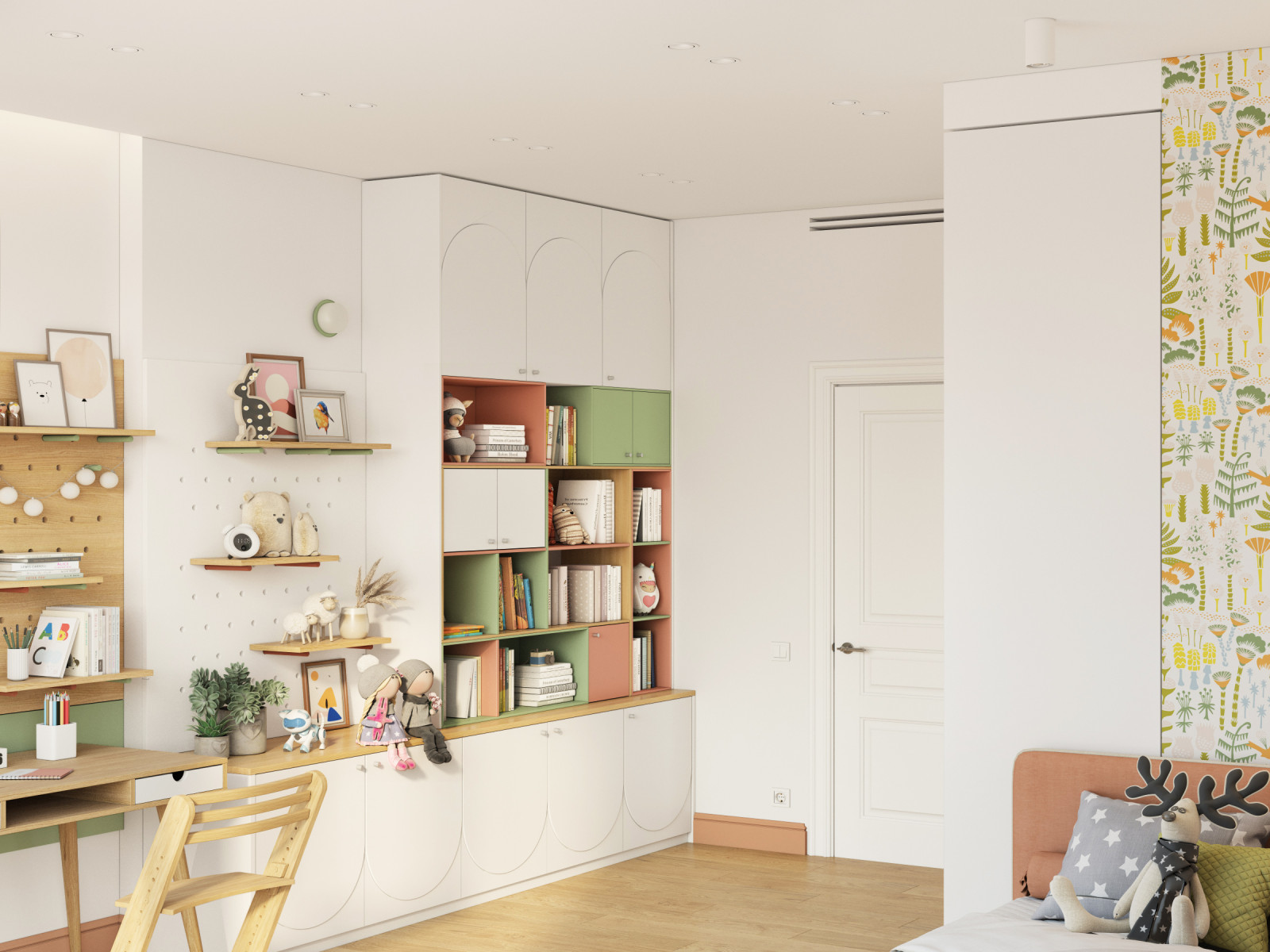 Дизайн интерьера четырехкомнатной квартиры в г. Москва