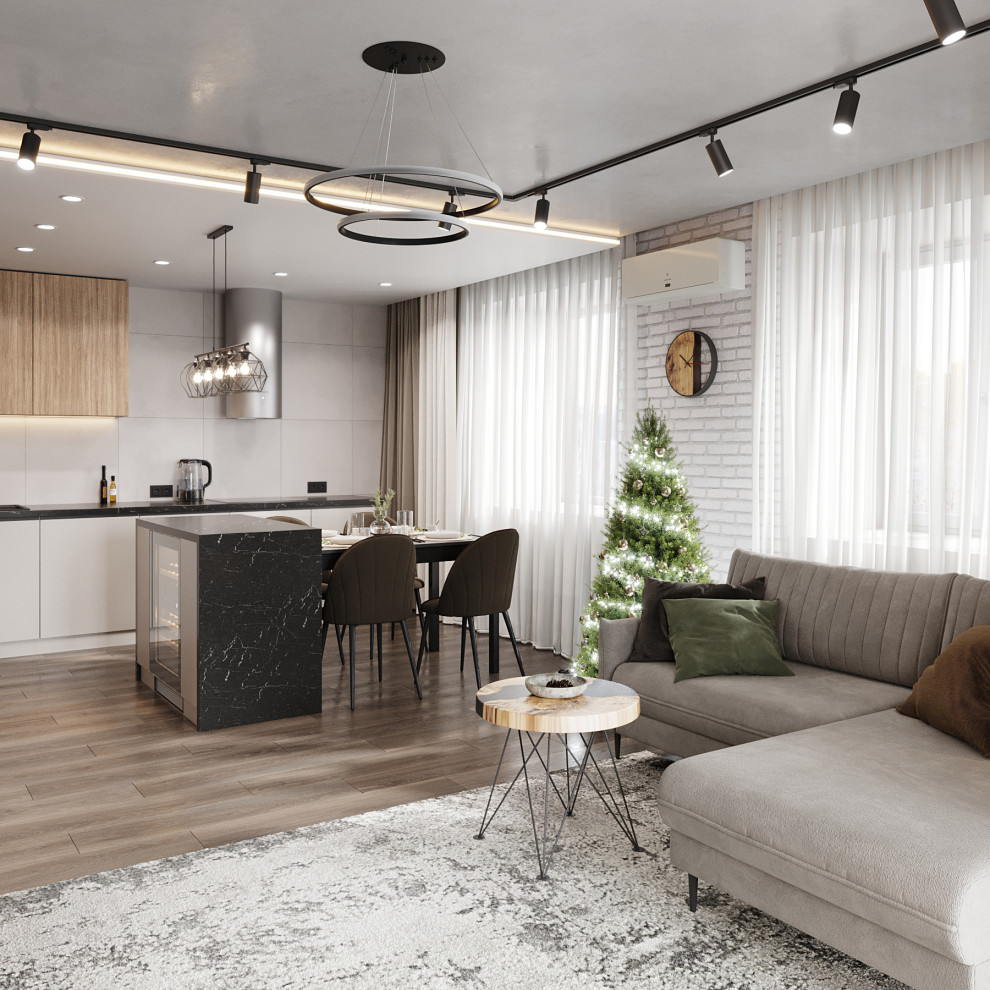 Дизайн-проект квартиры, площадью 73,2 м2