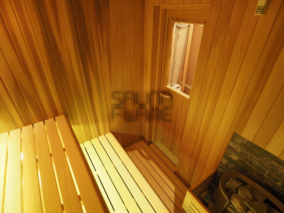 Сауна со светодиодной подсветкой