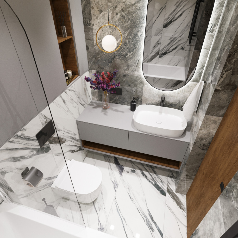 Дизайн квартиры с мезонином в п. Пригородный