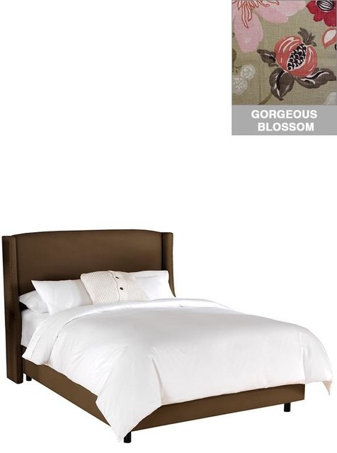 Custom Covington Upholstered Bed