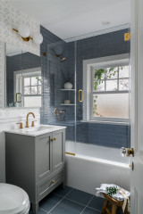 3 New Bathrooms With a Shower-Tub Combo in 56 Square Feet or Less