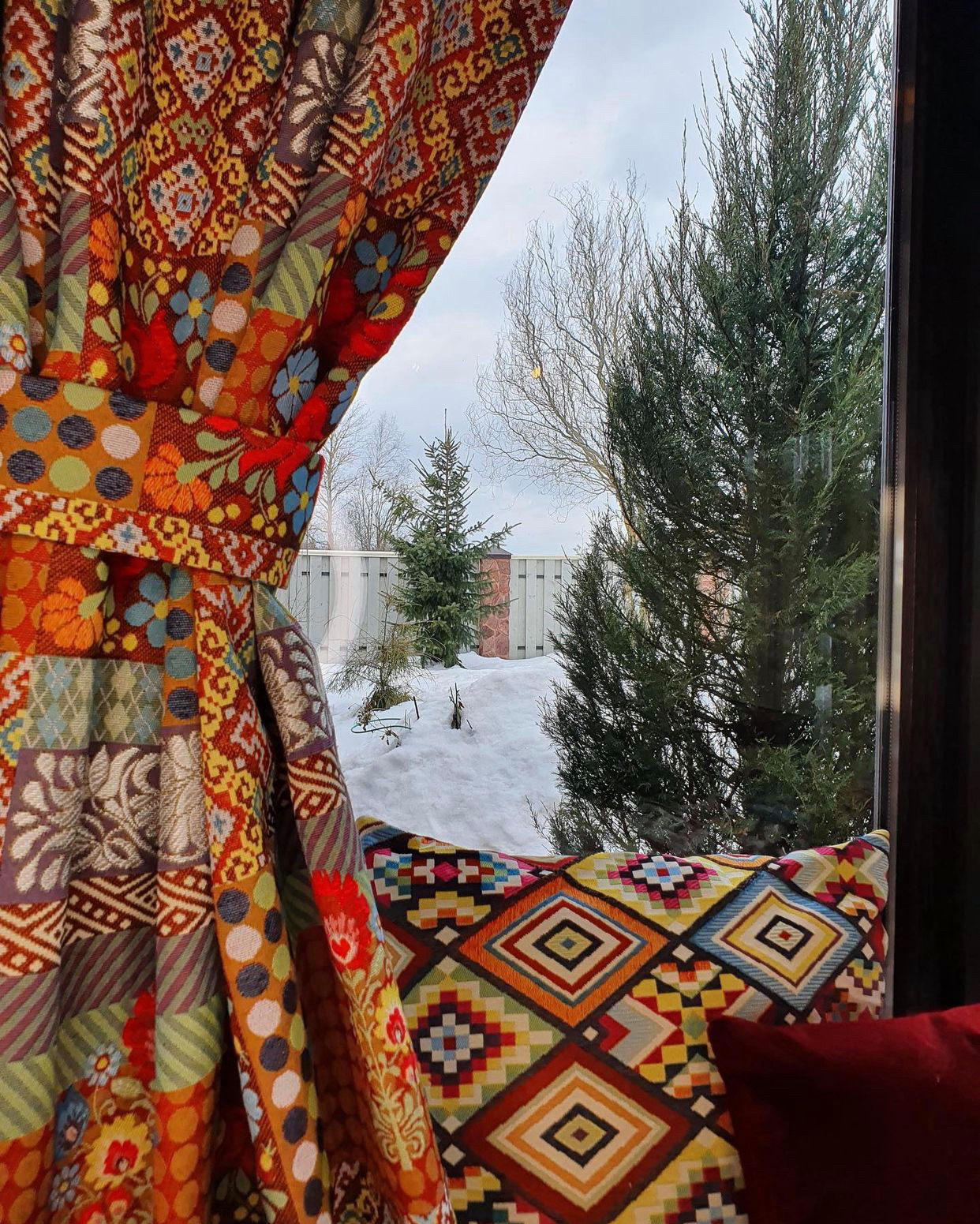 Шторы для загородного дома