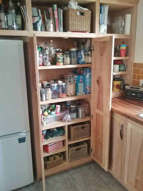 Bespoke Kitchen. Olice Ash cabinets rustic-kitchen